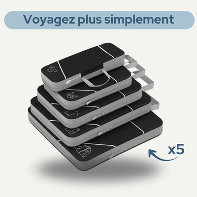 Pochettes de voyage compressibles